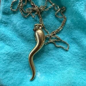 Gold Snake Pendant Necklace for Reptile Lovers
